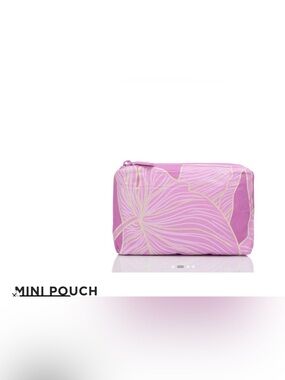 ALOHA Collection Brand New With Tags Mini Launui Glow Orchid Pouch